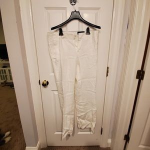 Banana Republic white Linen pant New
